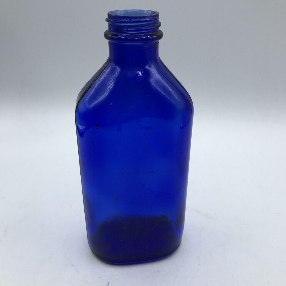 Vintage‎ PHILLIPS MILK OF MAGNESIA COBALT BLUE Bottle